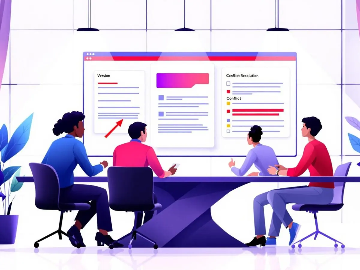 Đồng nghiệp lạc mất nhau trong cách làm việc chồng chéo